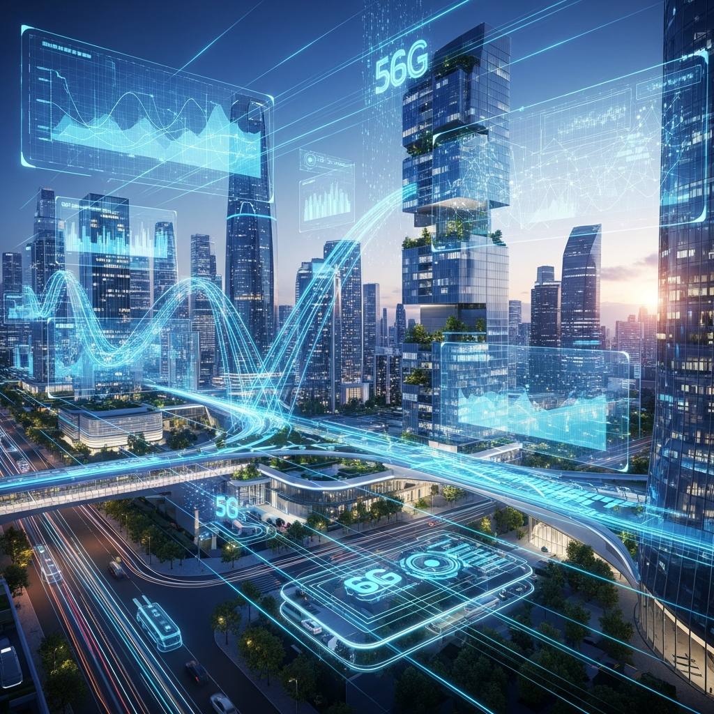 AI-driven intelligent networks fueling the 5G and 6G future