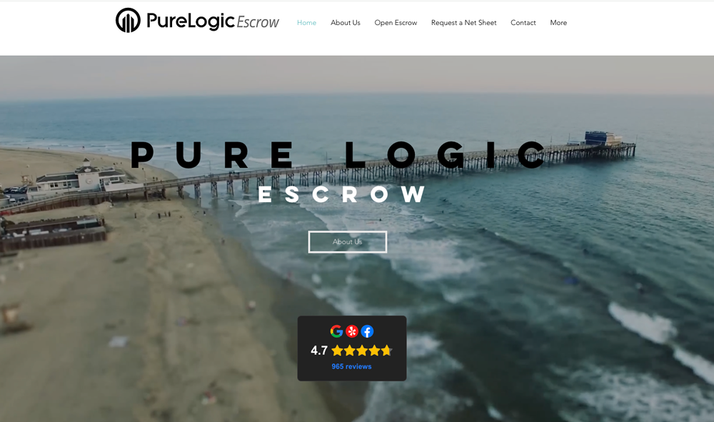 Pure Logic Escrow Inc: Independent. Integrity-Driven. Built on Service.