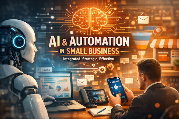 AI + Automation Is Reshaping Small Business – But Only If You Use It Correctly